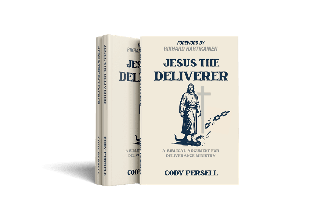 Jesus the Deliverer Book Cover 3D Mockup